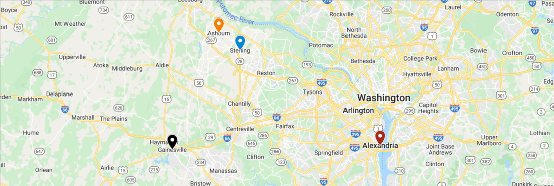 Cardinal Plumbing Location Map