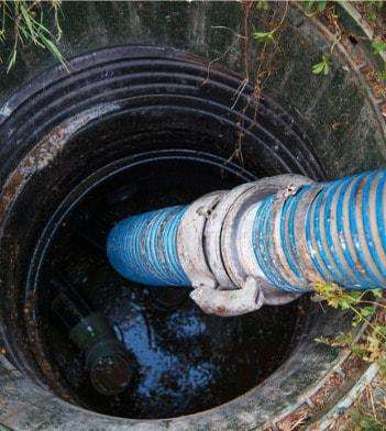 Empty Septic tank